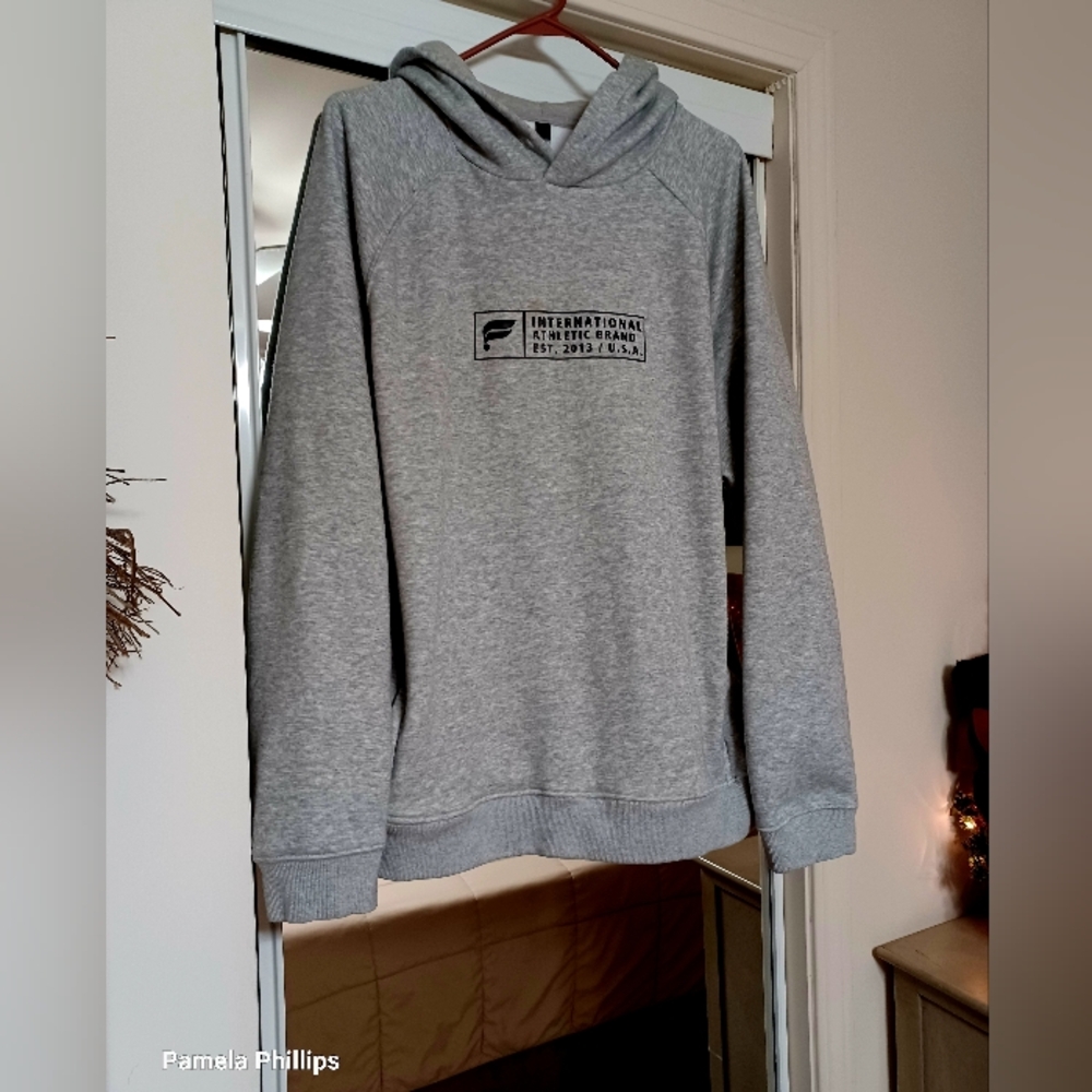 26 International Light Gray Pullover Hoodie
